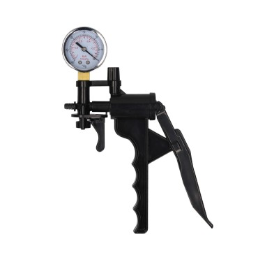 Elite Beginner Pump With PSI Gauge - Black